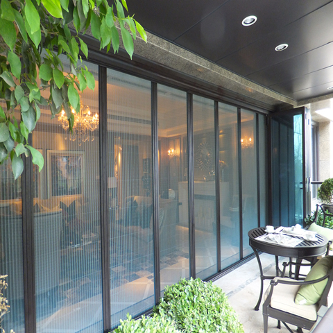 韋柏A2型無下軌折疊隱形紗門